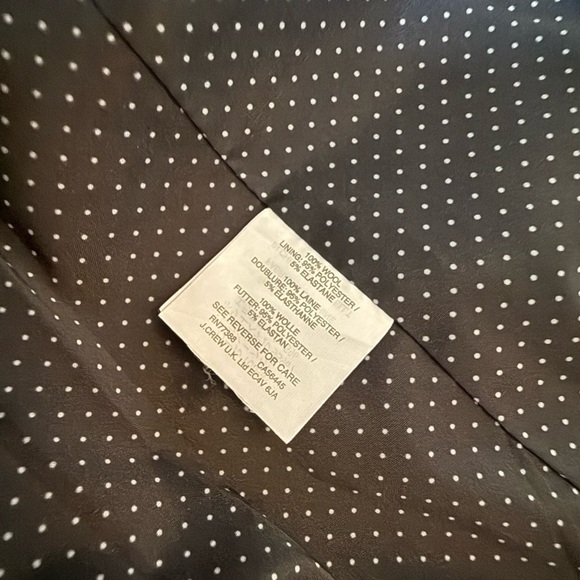 J. Crew wool black watch plaid Regent blazer - Picture 6 of 7